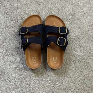 GAP Kids Dark Blue Buckle Sandals